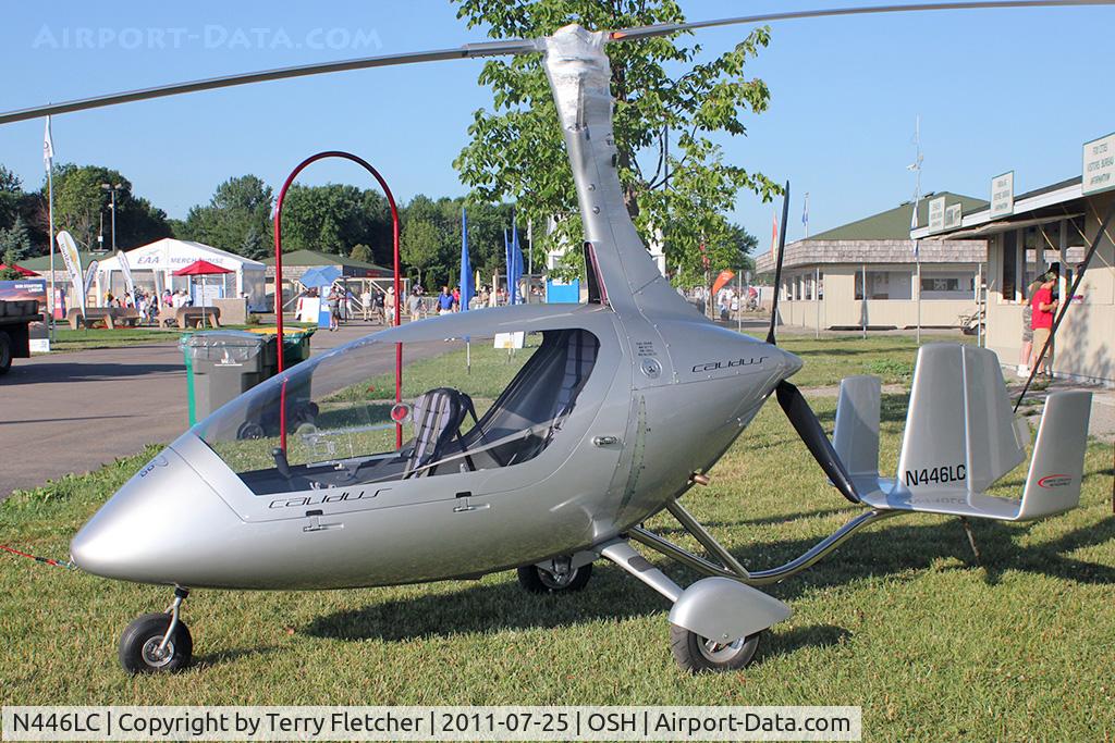 N446LC, AutoGyro Calidus C/N 10074, Galen Geigley CALIDUS, c/n: 10074 - static display at 2011 Oshkosh