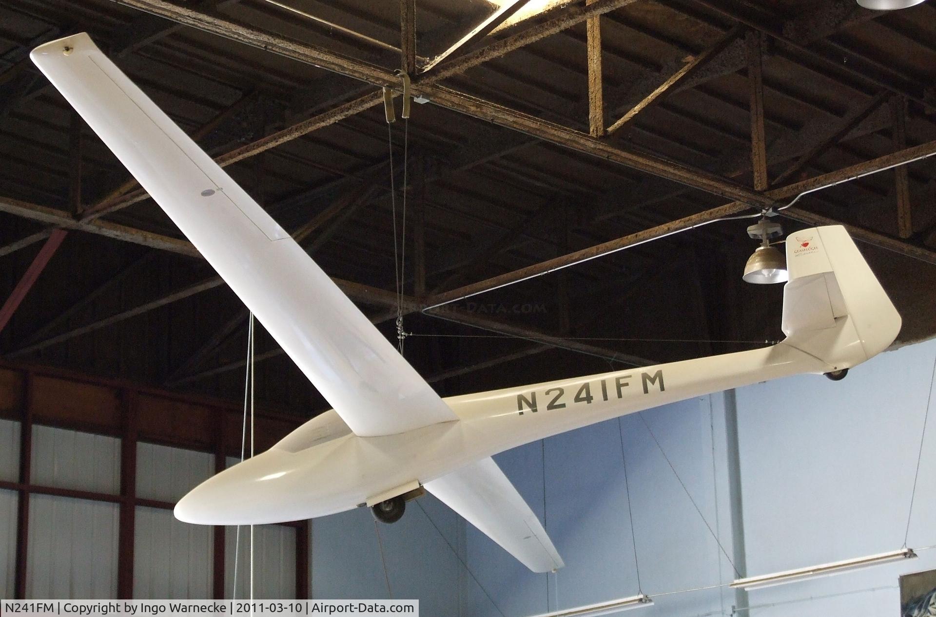 N241FM, 1973 Glasflugel STD LIBELLE 201B C/N 416, Glasflügel Standard-Libelle 201B at the San Diego Air & Space Museum's Gillespie Field Annex, El Cajon CA