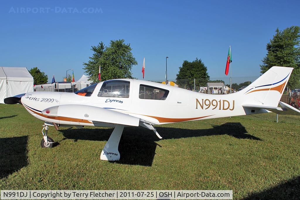 N991DJ, 2007 Peterson Darrell EXPRESS 2000RG C/N 201005-M, 2007 Peterson Darrell EXPRESS 2000RG, c/n: 201005-M on static display at 2011 Oshkosh