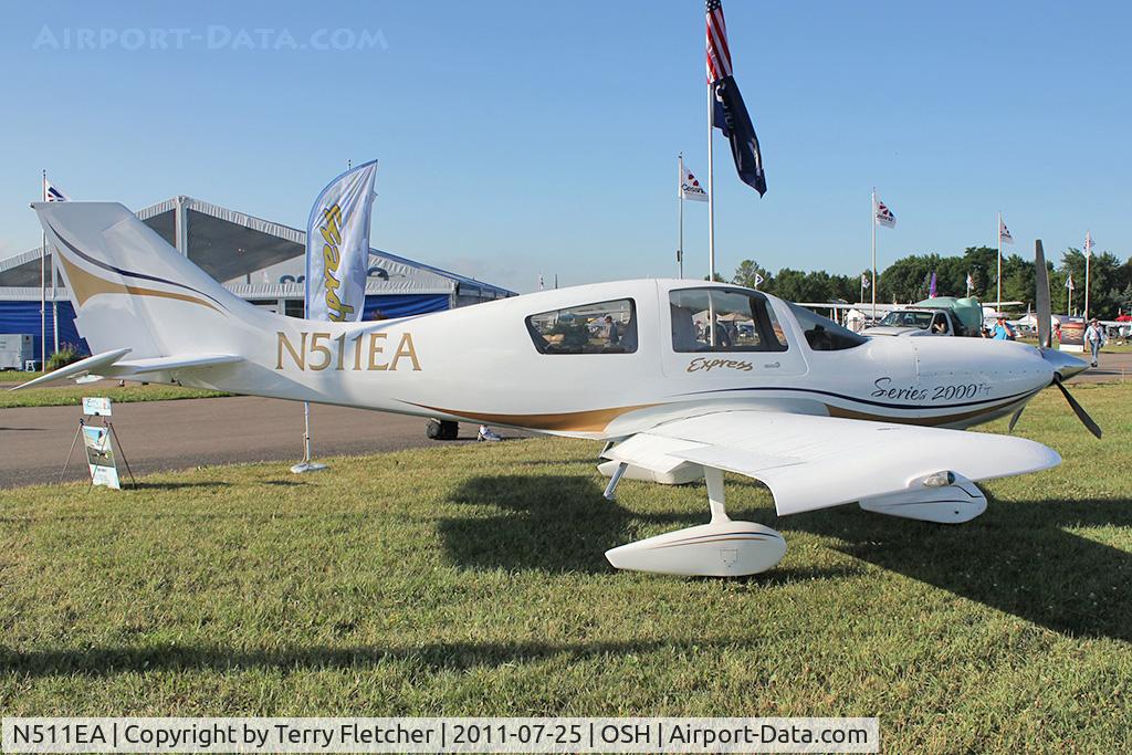 N511EA, 1999 Express Millenium C/N 990004-M, 1999 Express Aircraft Company Llc MILLENNIUM, c/n: 990004-M on static display at 2011 Oshkosh