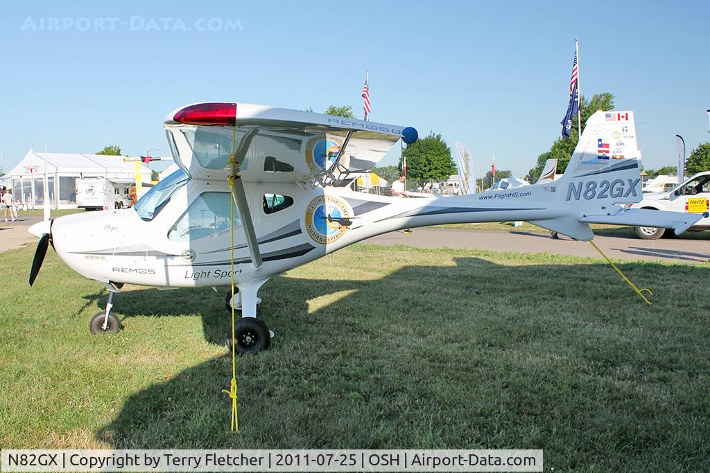 N82GX, Remos GX C/N 305, Remos Acft Gmbh Flugzeugbau REMOS GX, c/n: 305 on static display at 2011 Oshkosh