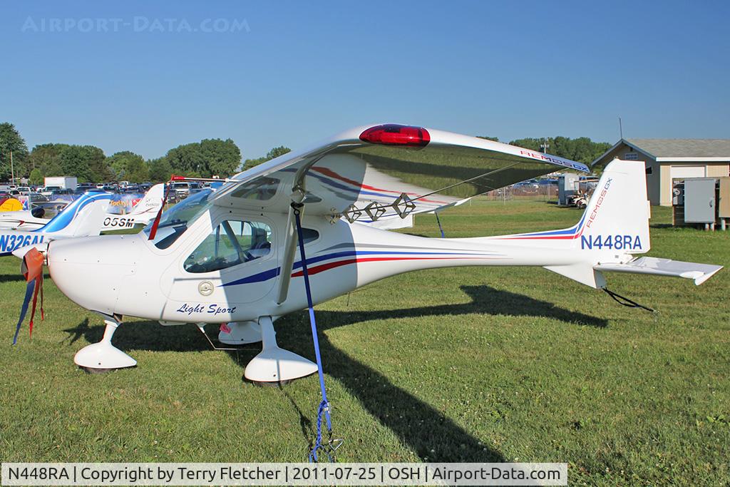 N448RA, 2008 Remos GX C/N 257, 2008 Remos Aircraft Gmbh REMOS GX, c/n: 257 on static display at Oshkosh