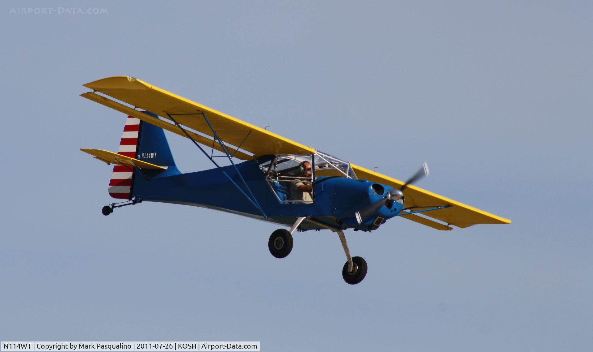 N114WT, 2011 Skystar Kitfox Classic 4 C/N C9812 0227, Kitfox Classic IV