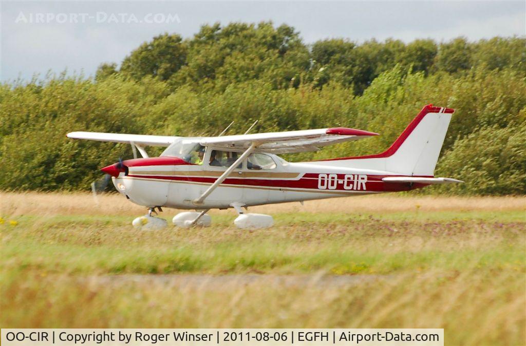 OO-CIR, 1979 Cessna 172N C/N 17273282, Visiting Cessna Skyhawk departing Runway 22.