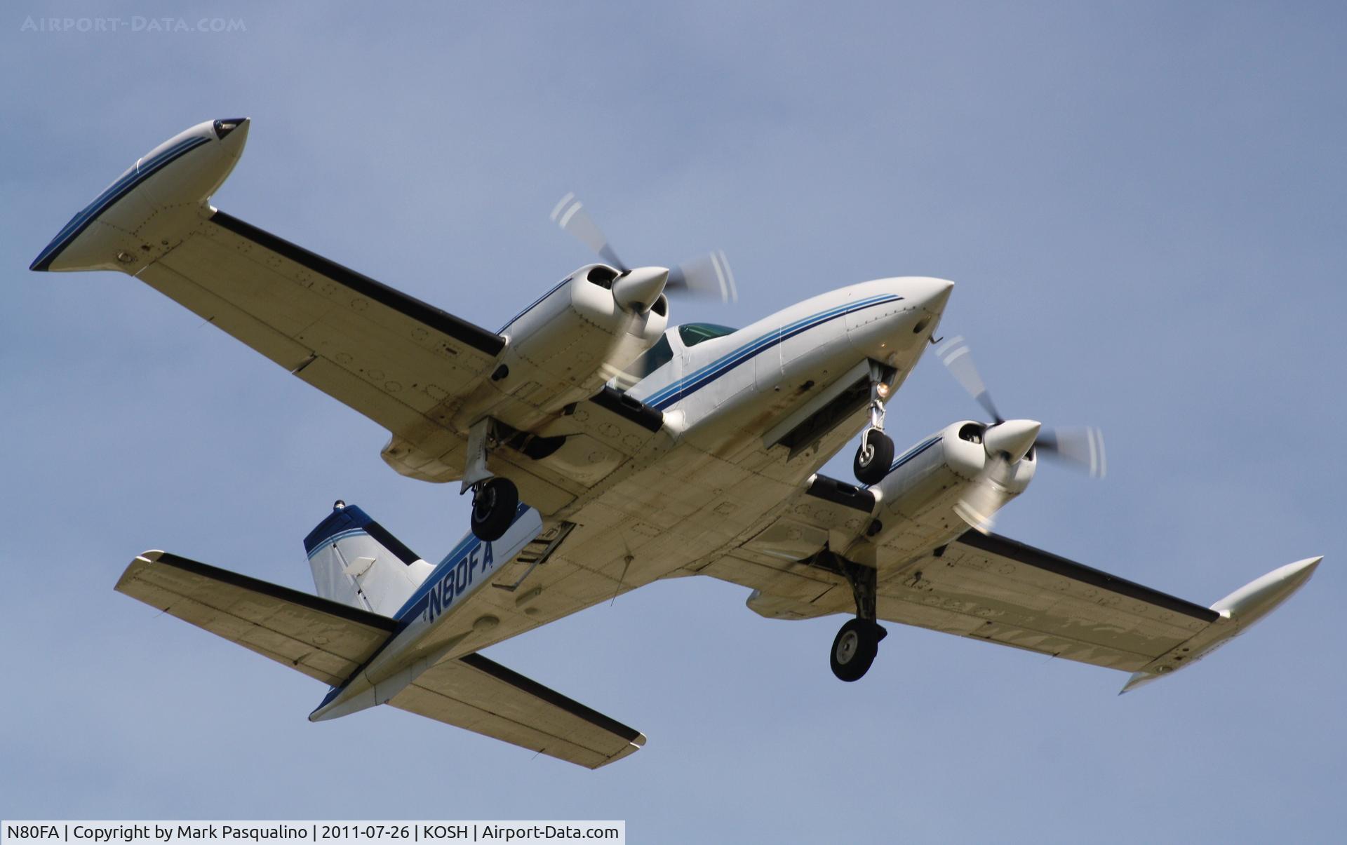 N80FA, 1977 Cessna 310R C/N 310R0985, Cessna 310R