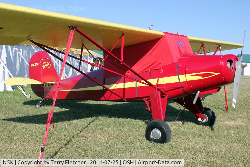 N5K, 2005 Pober Junior Ace C/N 2, 2005 Poberezny Paul H POBER JR ACE, c/n: 2 at 2011 Oshkosh