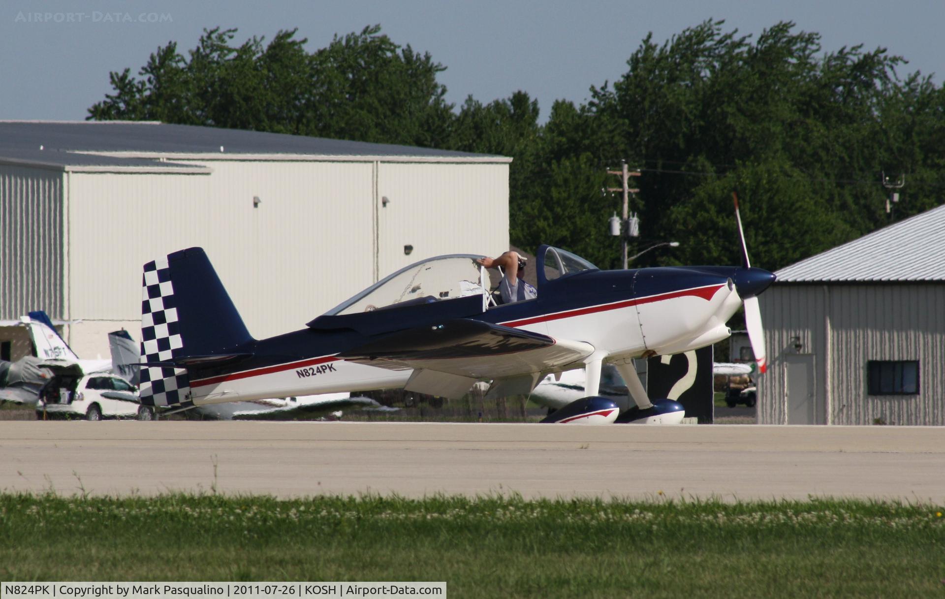 N824PK, 2004 Vans RV-8 C/N 81048, Vans RV-8