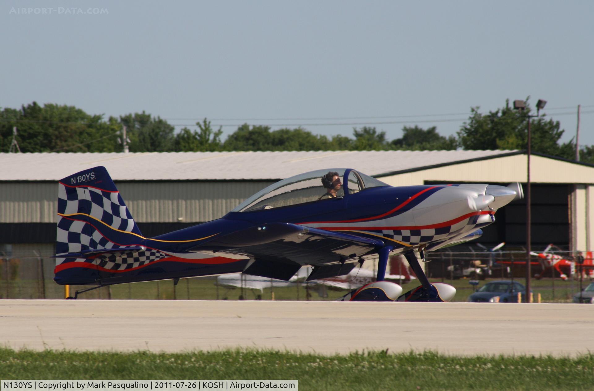 N130YS, Vans RV-8 C/N 81209, Vans RV-8
