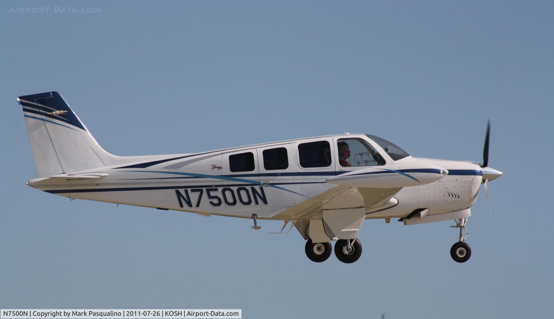 N7500N, 1968 Beech 36 Bonanza C/N E-41, Beech 36