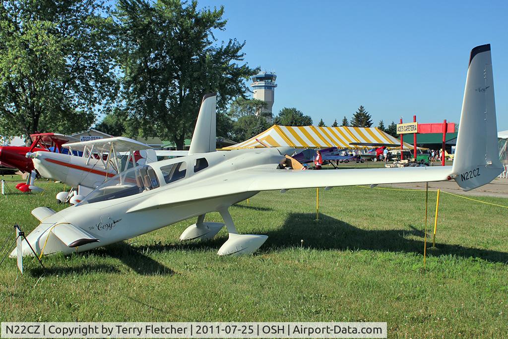 N22CZ, 1982 Co-Z Cozy C/N 1 (N22CZ), 1982 Co-z Development Corp CO-Z, c/n: 1 at 2011 Oshkosh
