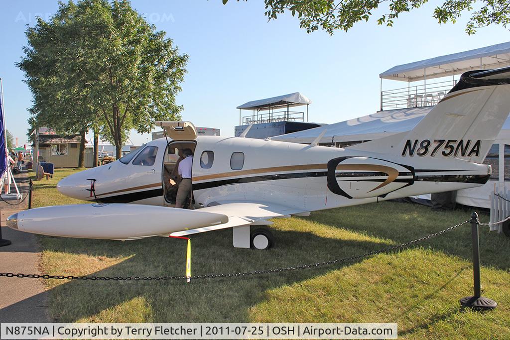 N875NA, 2007 Eclipse Aviation Corp EA500 C/N 000018, 2007 Eclipse Aviation Corp EA500, c/n: 000018 on static display at 2011 Oshkosh