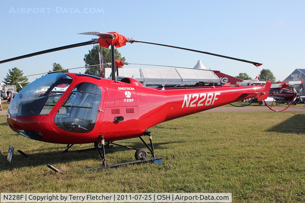 N228F, 2007 Enstrom F-28F Falcon C/N 819, 2007 Enstrom F-28F, c/n: 819 on static display at 2011 Oshkosh