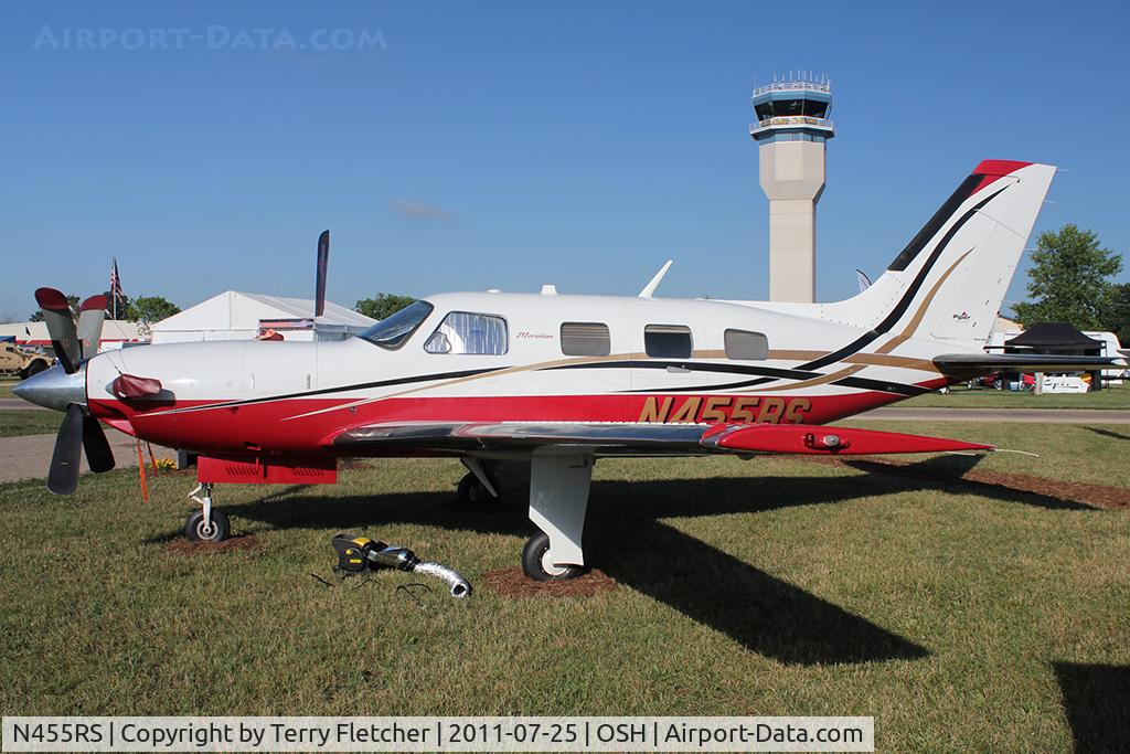 N455RS, 2005 Piper PA-46-500TP Malibu Meridian C/N 4697214, 2005 Piper PA46-500TP, c/n: 4697214 on static display at 2011 Oshkosh