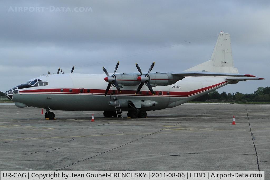 UR-CAG, 1969 Antonov An-12BK C/N 9346904, MERIDIAN CHERRY 