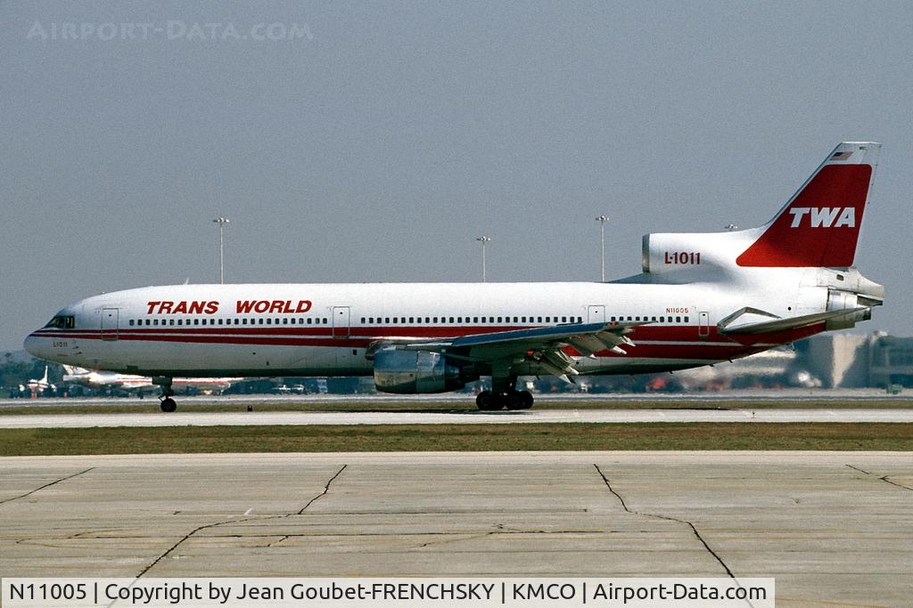 N11005, 1972 Lockheed L-1011-385-1 TriStar 1 C/N 193B-1017, old tristar