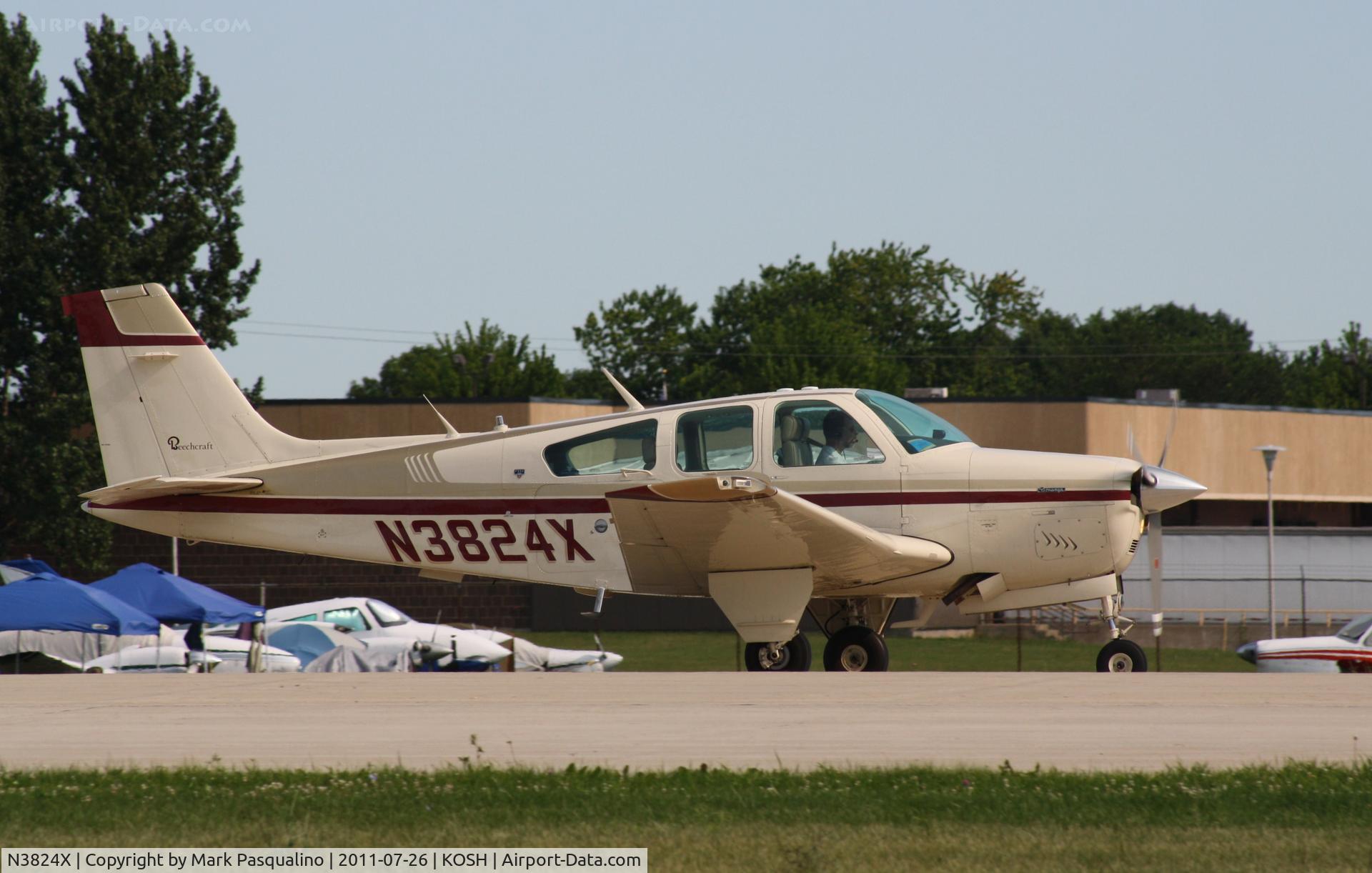 N3824X, 1981 Beech F33A Bonanza C/N CE-941, Beech F33A