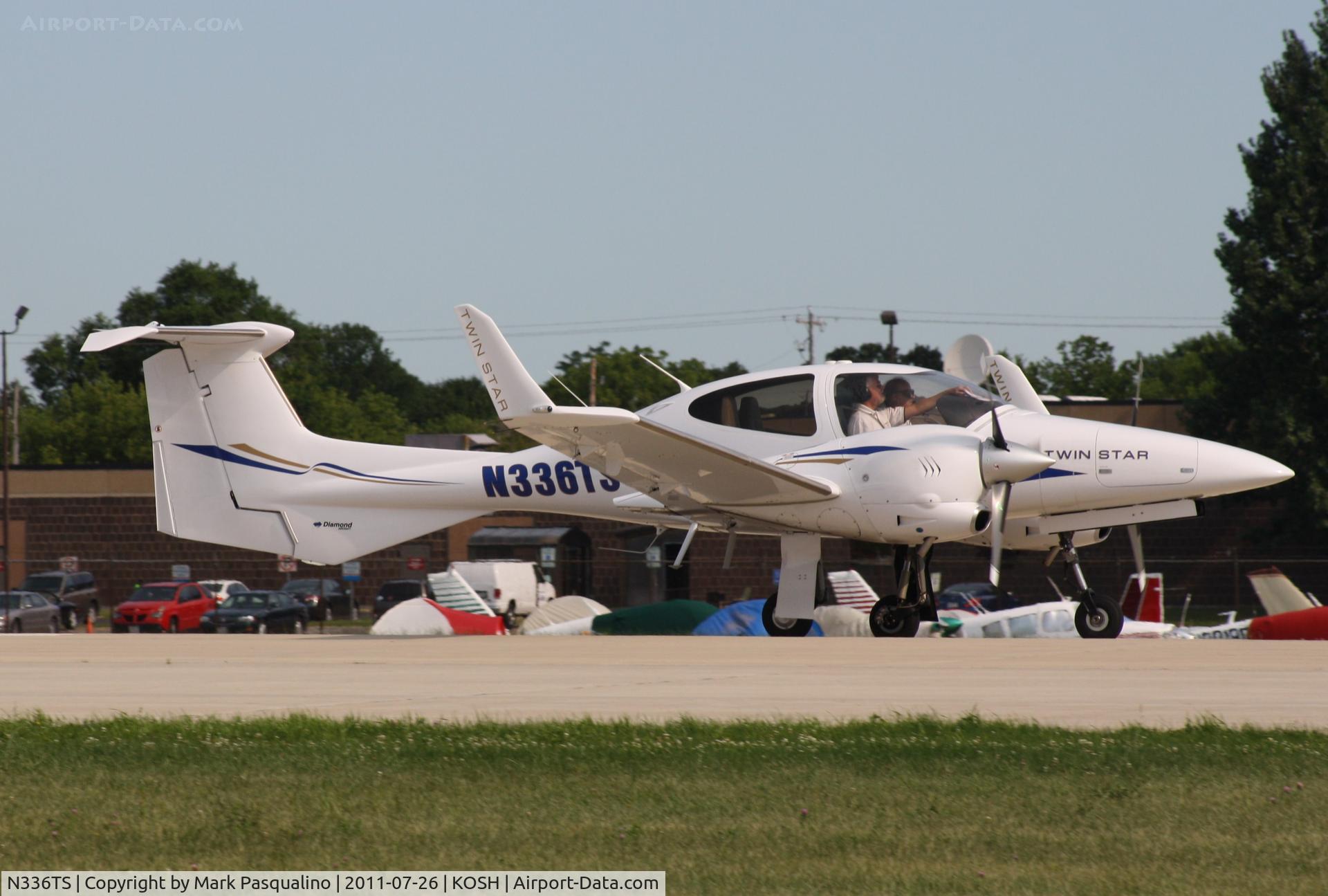 N336TS, 2007 Diamond DA-42 Twin Star C/N 42.AC036, Diamond DA 42