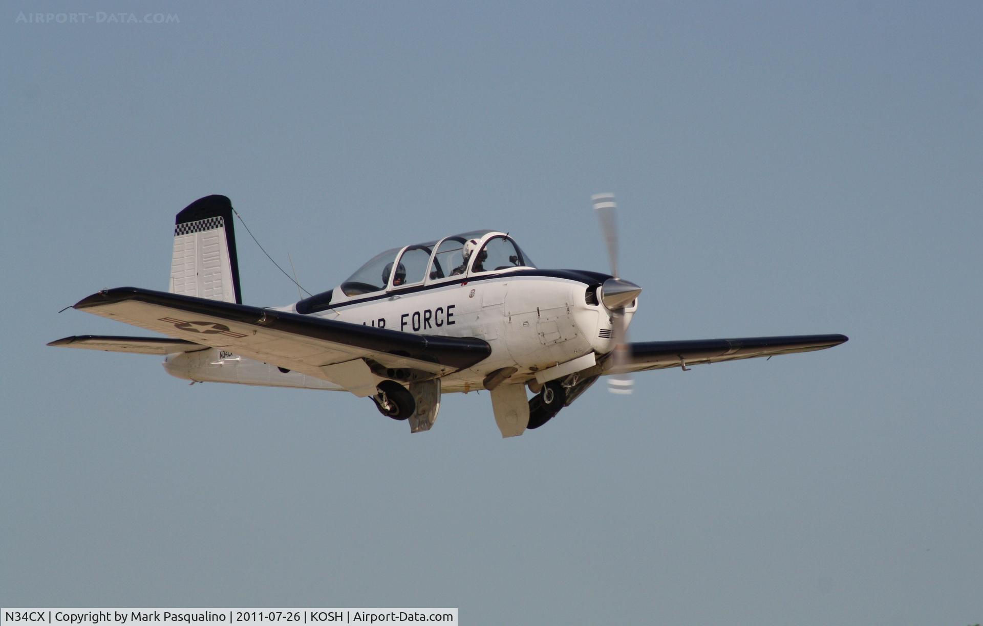N34CX, 1958 Beech T-34A Mentor C/N CG-223, Beech T-34A