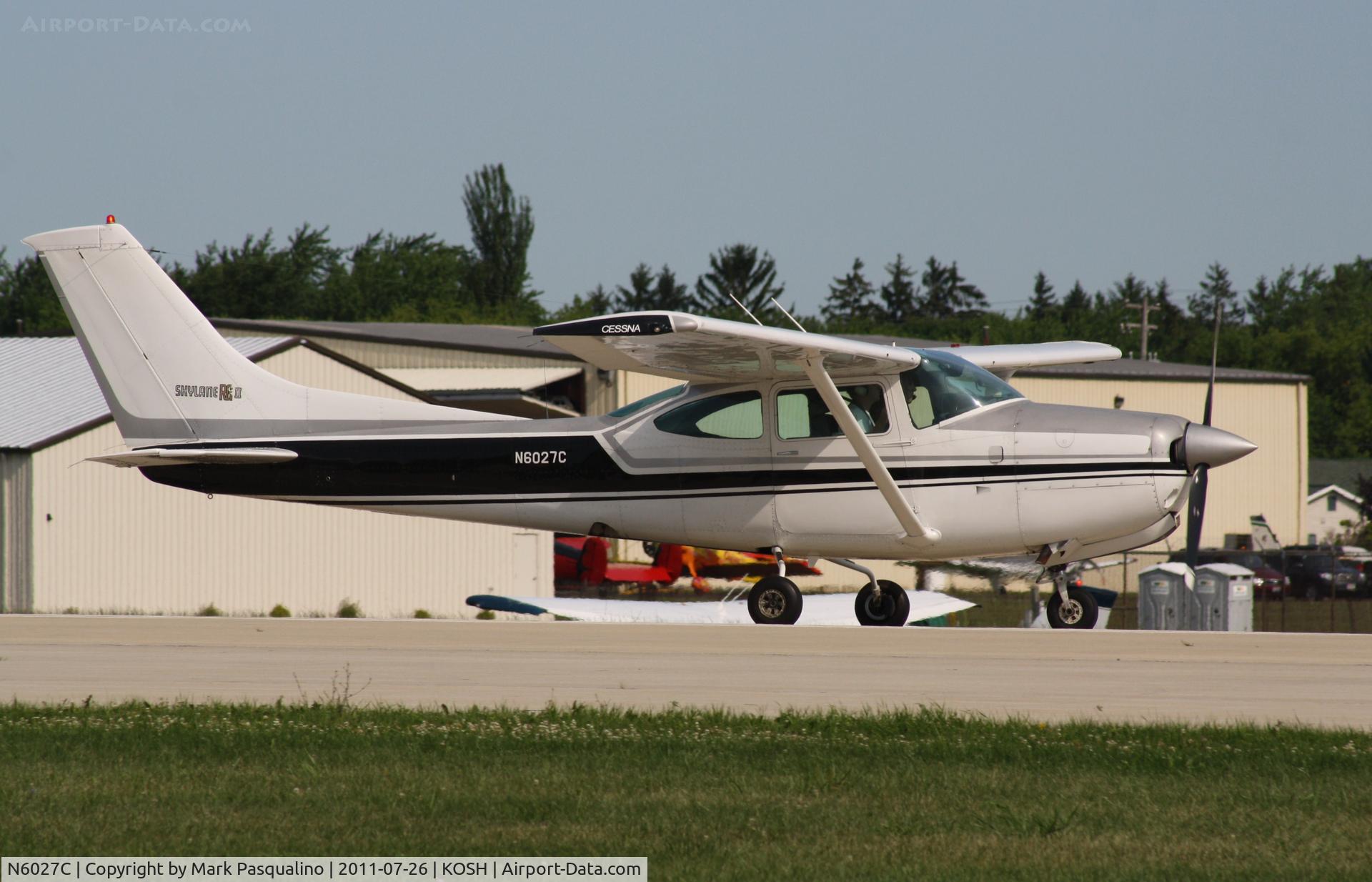N6027C, 1978 Cessna R182 Skylane RG C/N R18200358, Cessna R182
