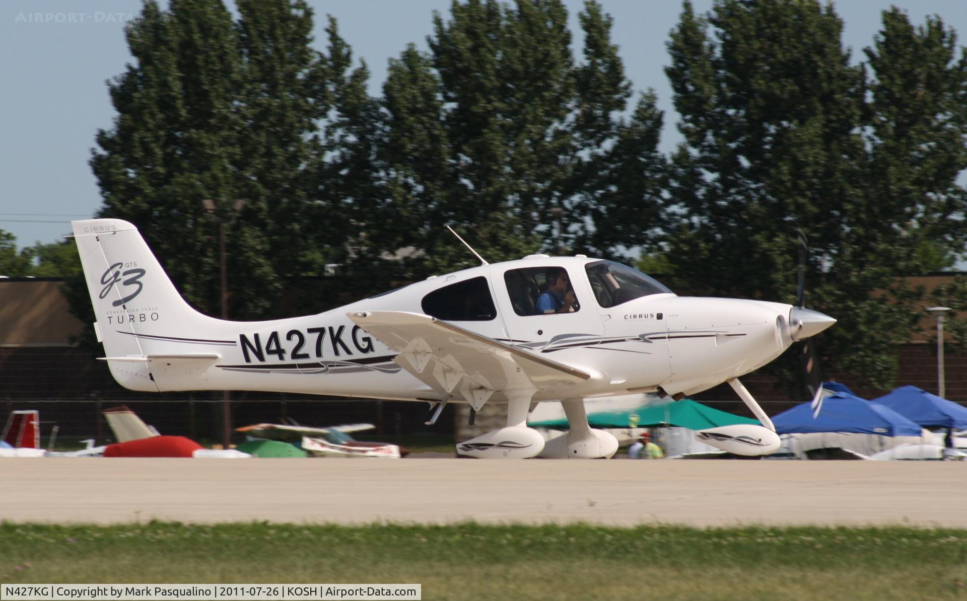N427KG, 2008 Cirrus SR22 C/N 3068, Cirrus SR22