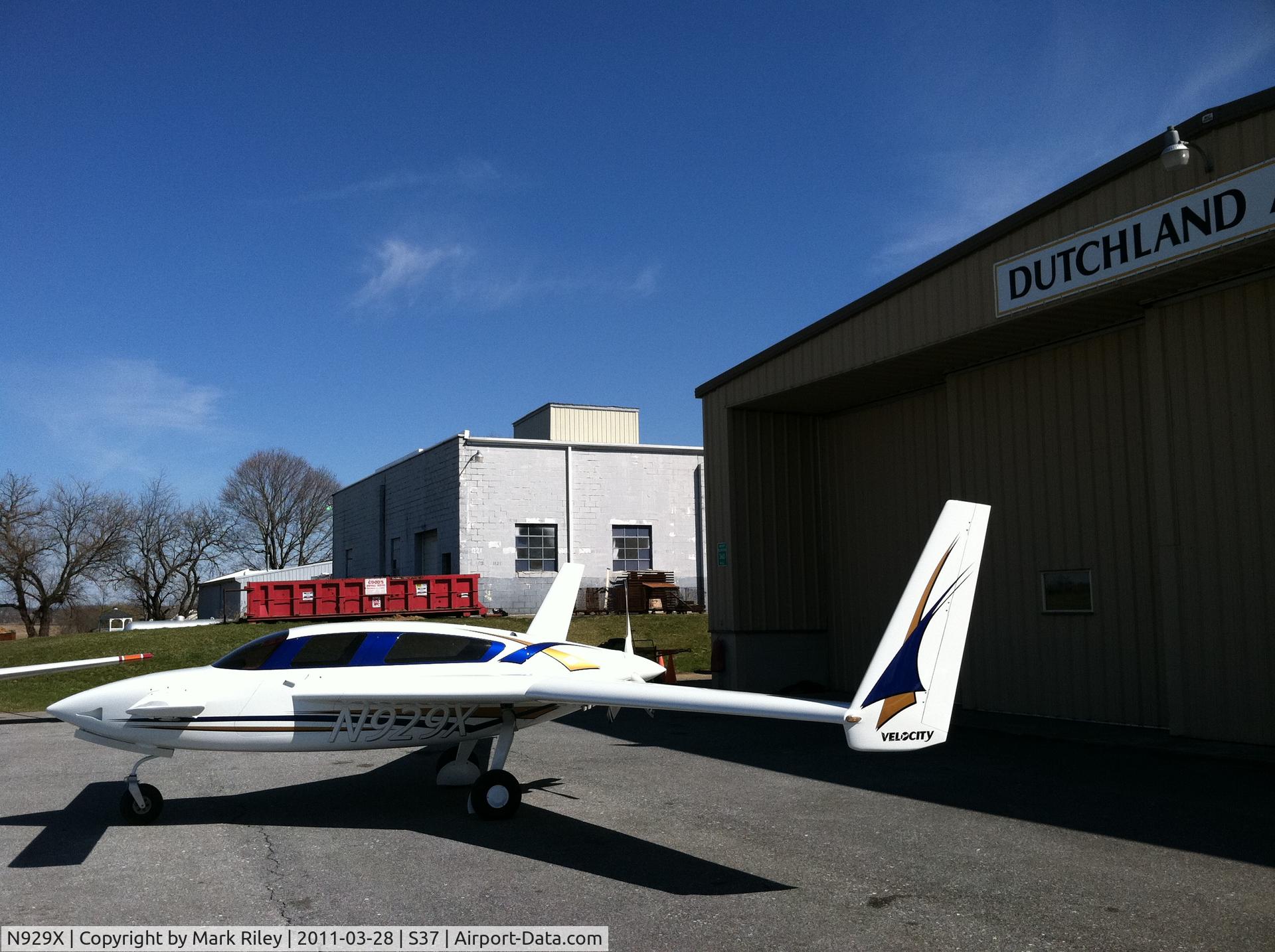 N929X, Velocity Velocity XL5 RG C/N 3RX156, Riley Velocity XL-5 RG
