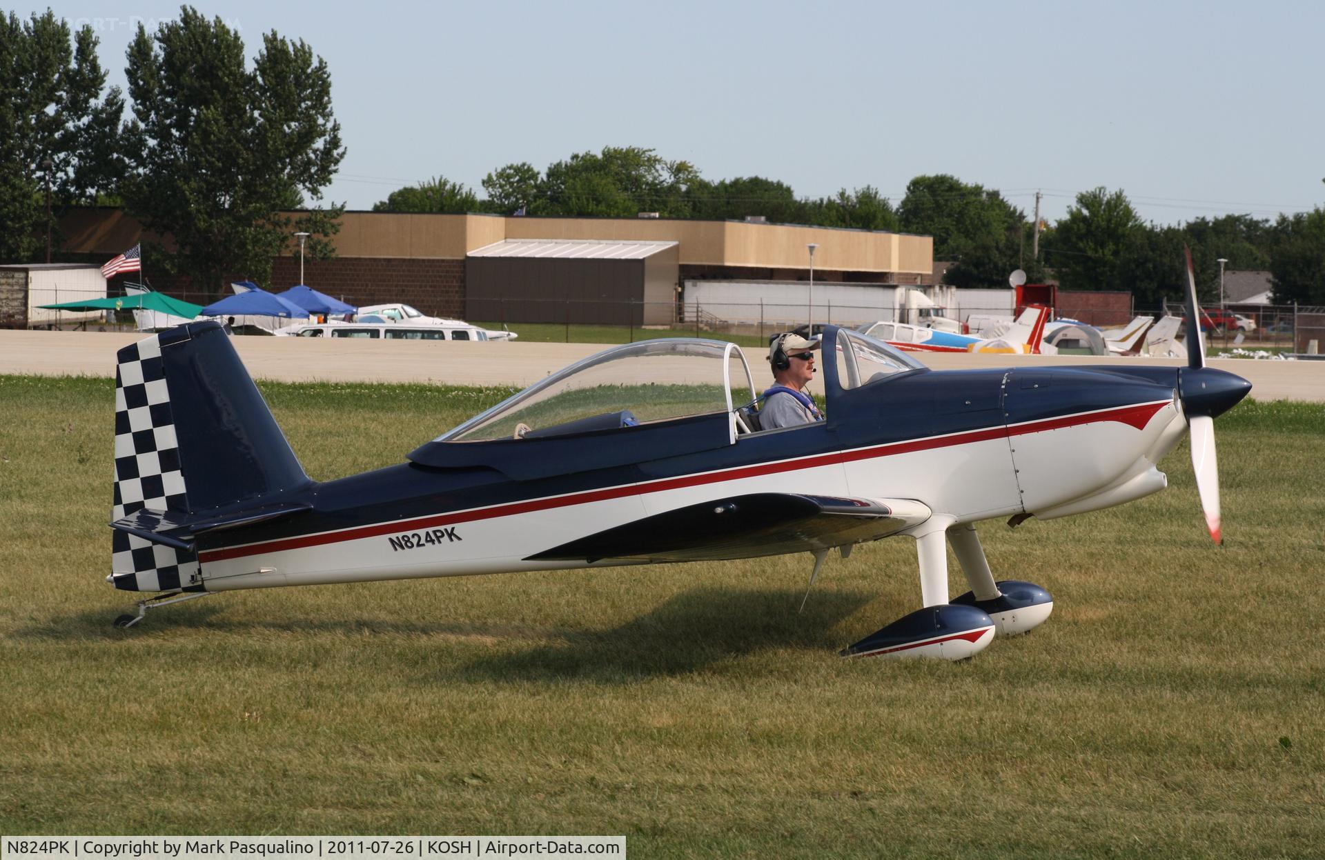 N824PK, 2004 Vans RV-8 C/N 81048, Vans RV-8