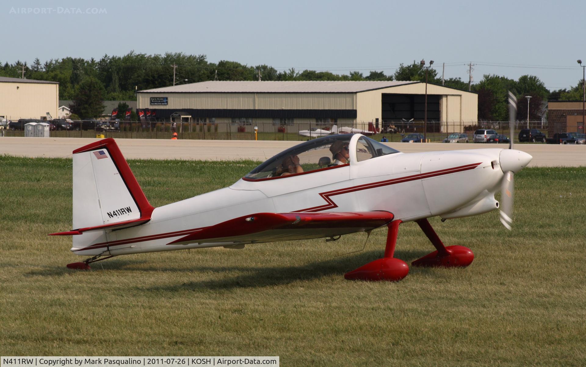 N411RW, 2002 Vans RV-8 C/N 458, Vans RV-8