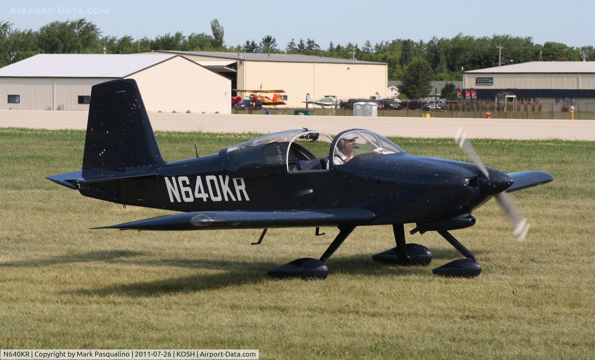 N640KR, Vans RV-7A C/N 71028, Vans RV-7A