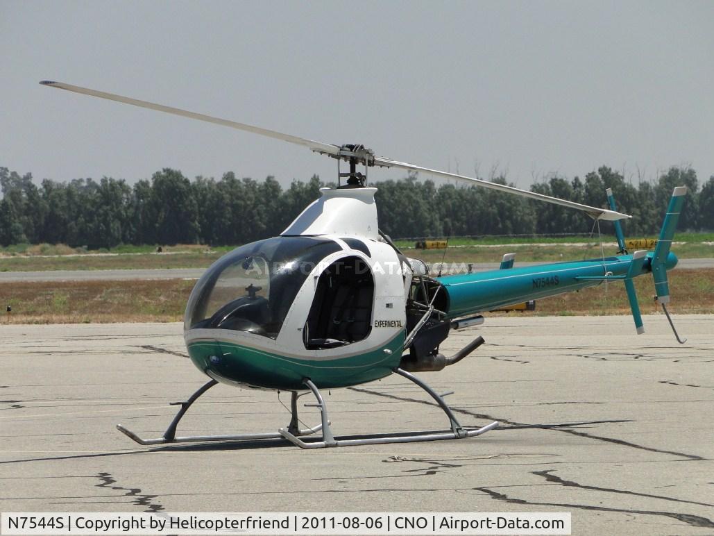 N7544S, 2008 Rotorway Exec 162F C/N 7227, Parked near the runway