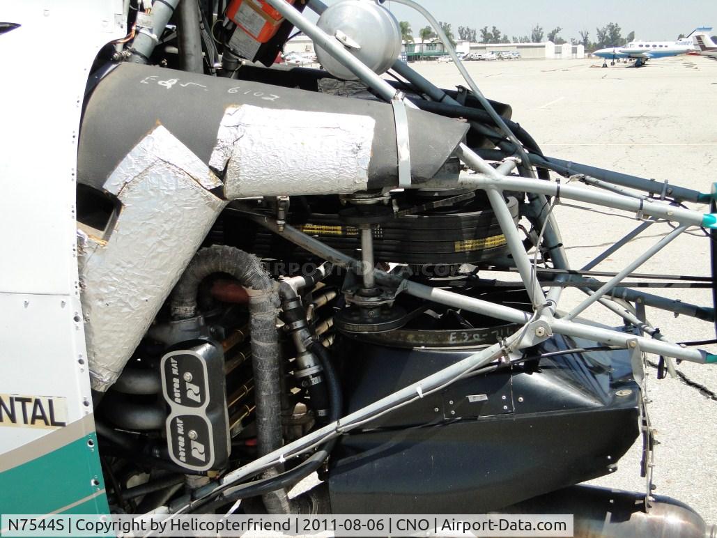 N7544S, 2008 Rotorway Exec 162F C/N 7227, Power supply for the ship