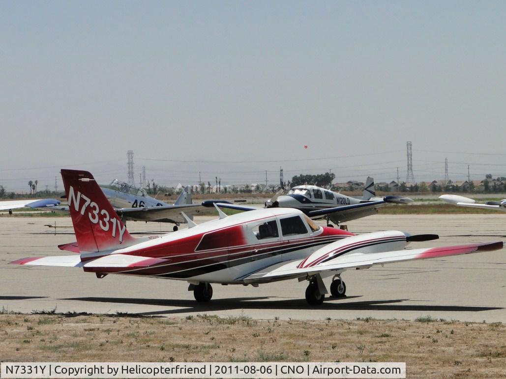N7331Y, 1964 Piper PA-30 Twin Comanche Twin Comanche C/N 30-292, Parked in the display area west of the tower