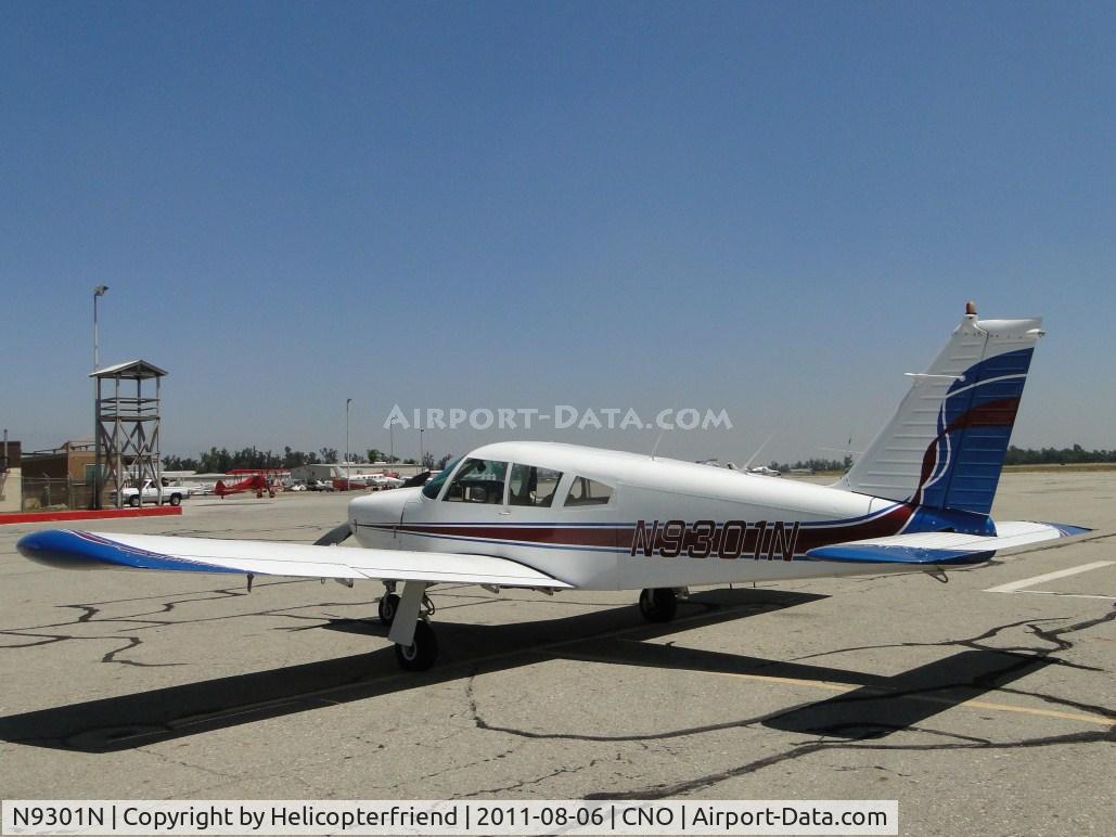 N9301N, 1969 Piper PA-28R-200 Arrow C/N 28R-35001, Parked in the display area