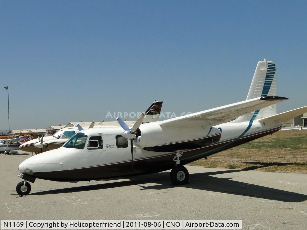 N1169, 1956 Aero Commander 560-A C/N 390, Parked in the display area