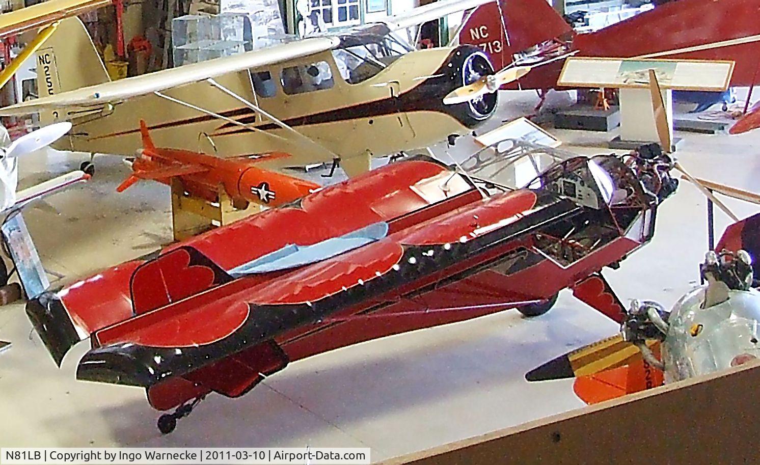 N81LB, Denney Kitfox Model 3 C/N 792, Braden Denver Kitfox III at the San Diego Air & Space Museum's Gillespie Field Annex, El Cajon CA
