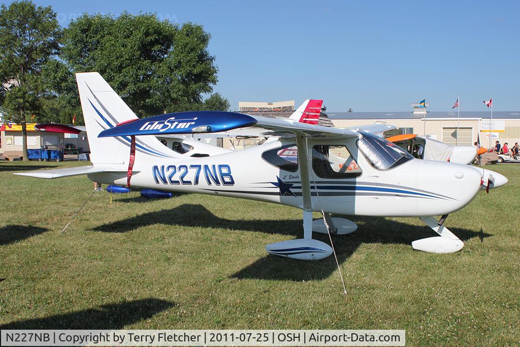 N227NB, 2008 Stoddard-Hamilton GlaStar C/N 001, 2008 Biron Normand R GLASTAR, c/n: 001 at 2011 Oshkosh