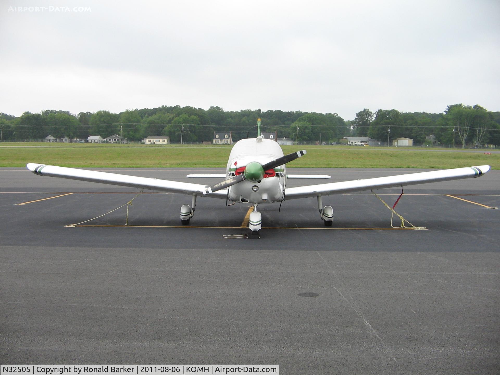 N32505, 1974 Piper PA-28-180 C/N 28-7505065, Orange