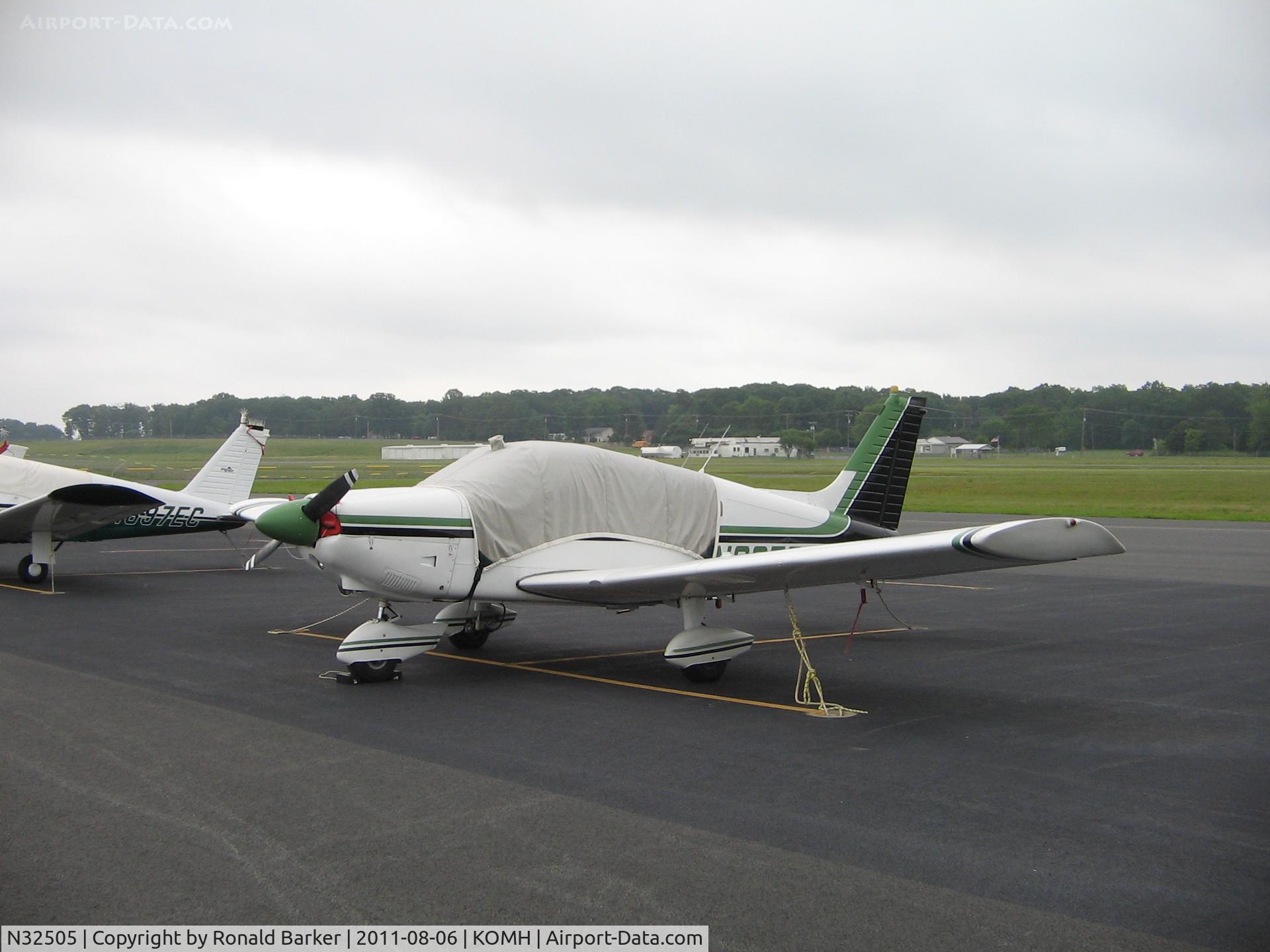 N32505, 1974 Piper PA-28-180 C/N 28-7505065, Orange