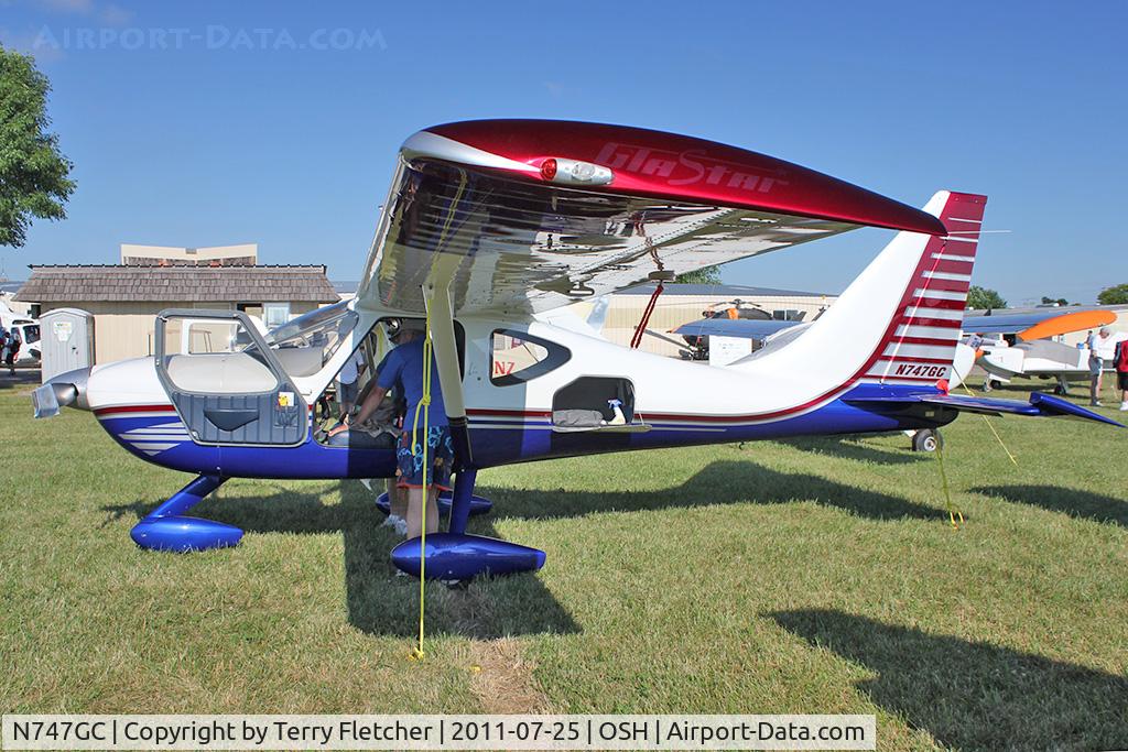 N747GC, 1999 Stoddard-Hamilton Glastar C/N 001, 1999 Culver Glenn A GLASTAR, c/n: 001 at 2011 Oshkosh