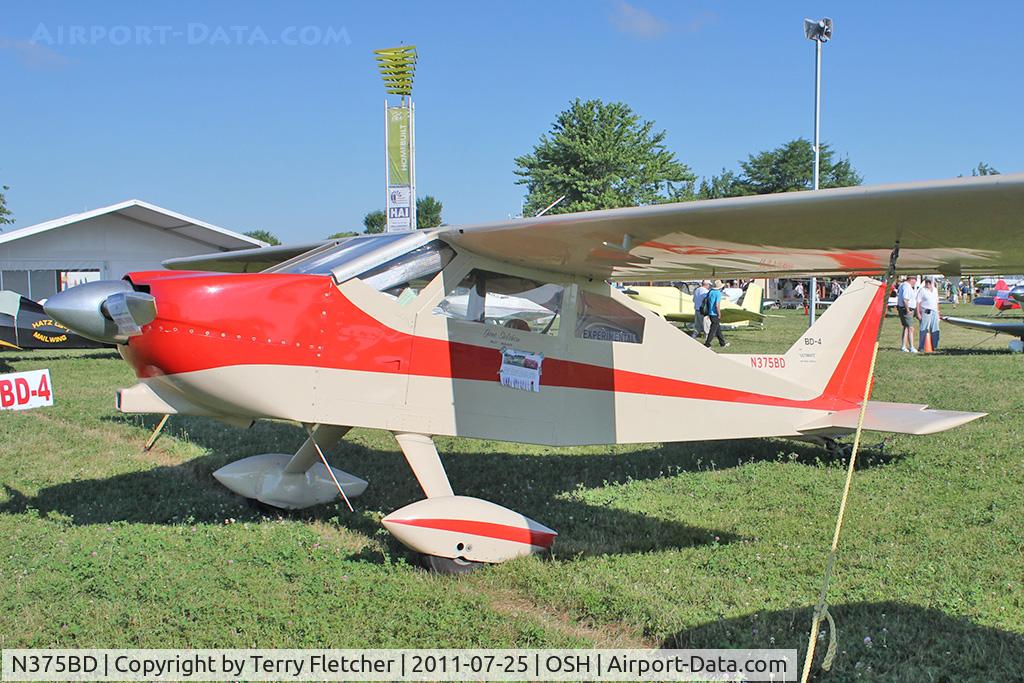 N375BD, 1978 Bede BD-4 C/N 375, 1978 Selchow BD-4, c/n: 375 at 2011 Oshkosh