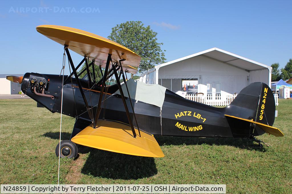 N24859, 2000 Hatz LB-1 C/N 248, 2000 Moore Jeffrey B HTZ BI-PL LB-1, c/n: 248 at 2011 Oshkosh