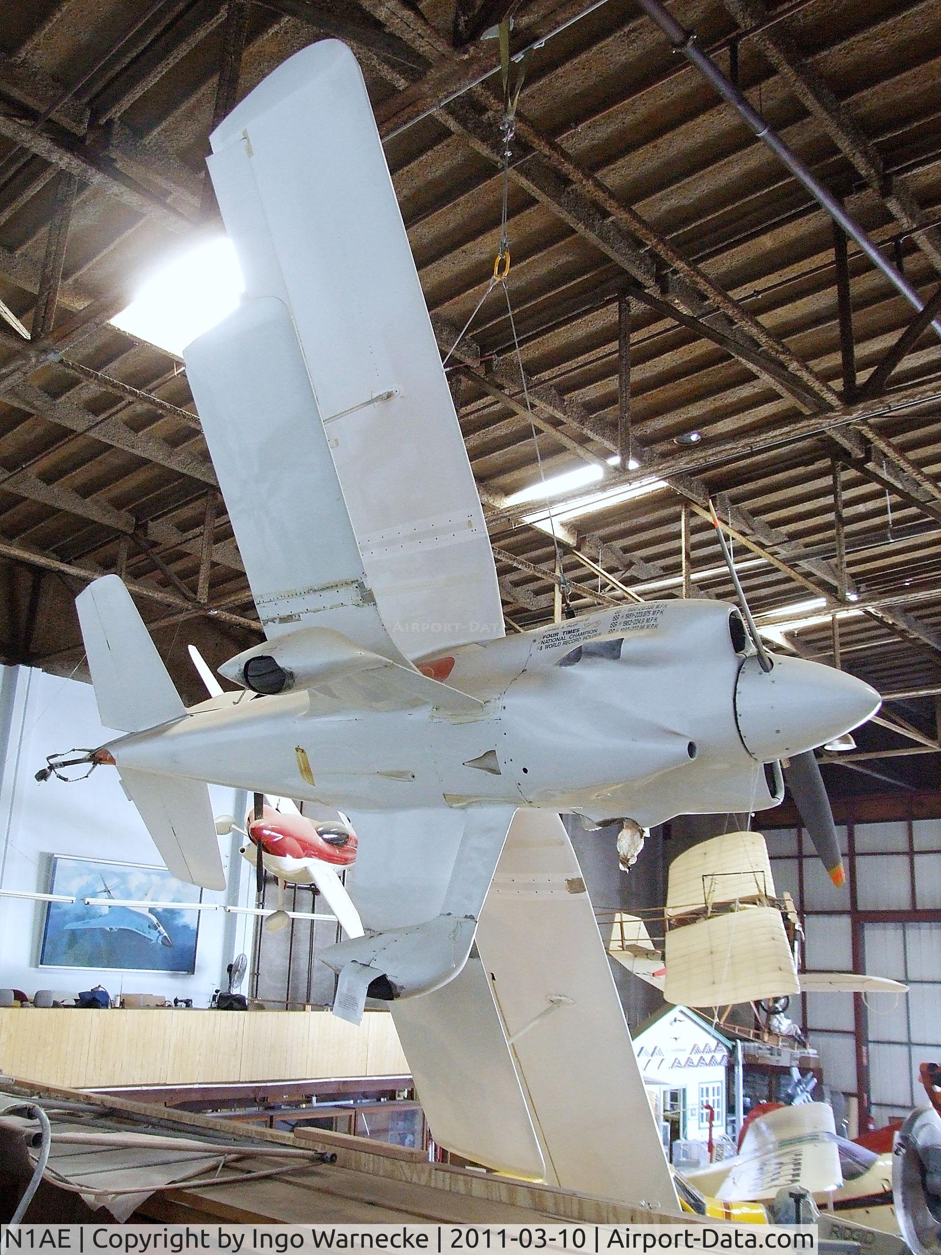 N1AE, 1974 Williams-Cangie WC-1 Sundancer C/N 1, Williams-CANGIE WC-1 at the San Diego Air & Space Museum's Gillespie Field Annex, El Cajon CA