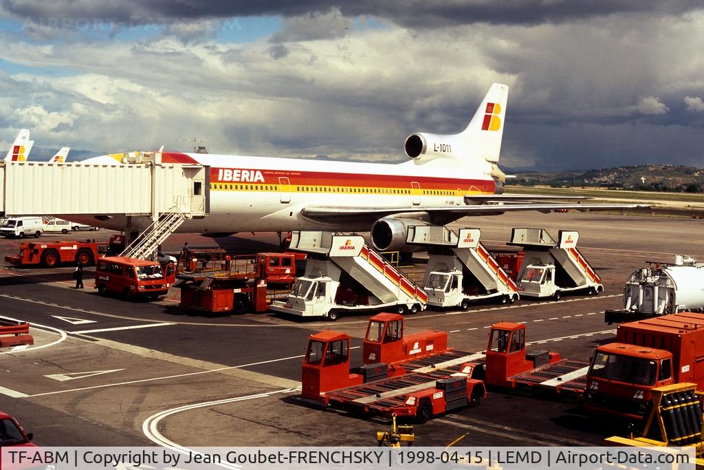 TF-ABM, 1974 Lockheed L-1011-385-1 TriStar 50 C/N 193B-1072, IBERIA
