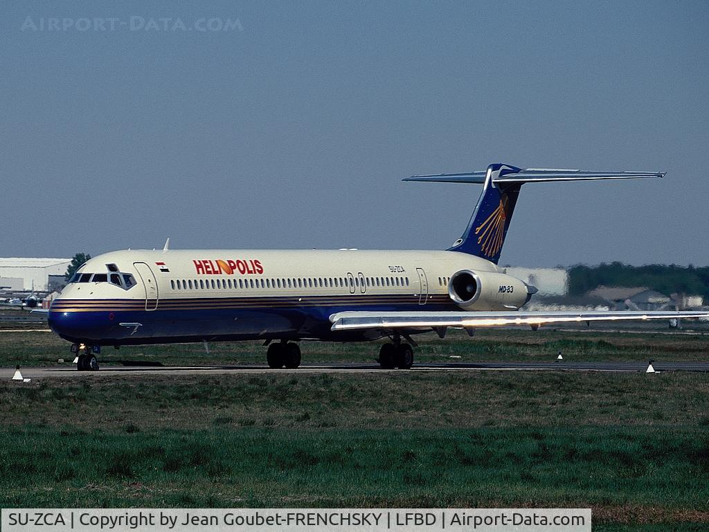 SU-ZCA, 1996 McDonnell Douglas MD-83 (DC-9-83) C/N 53190, to Hurghada