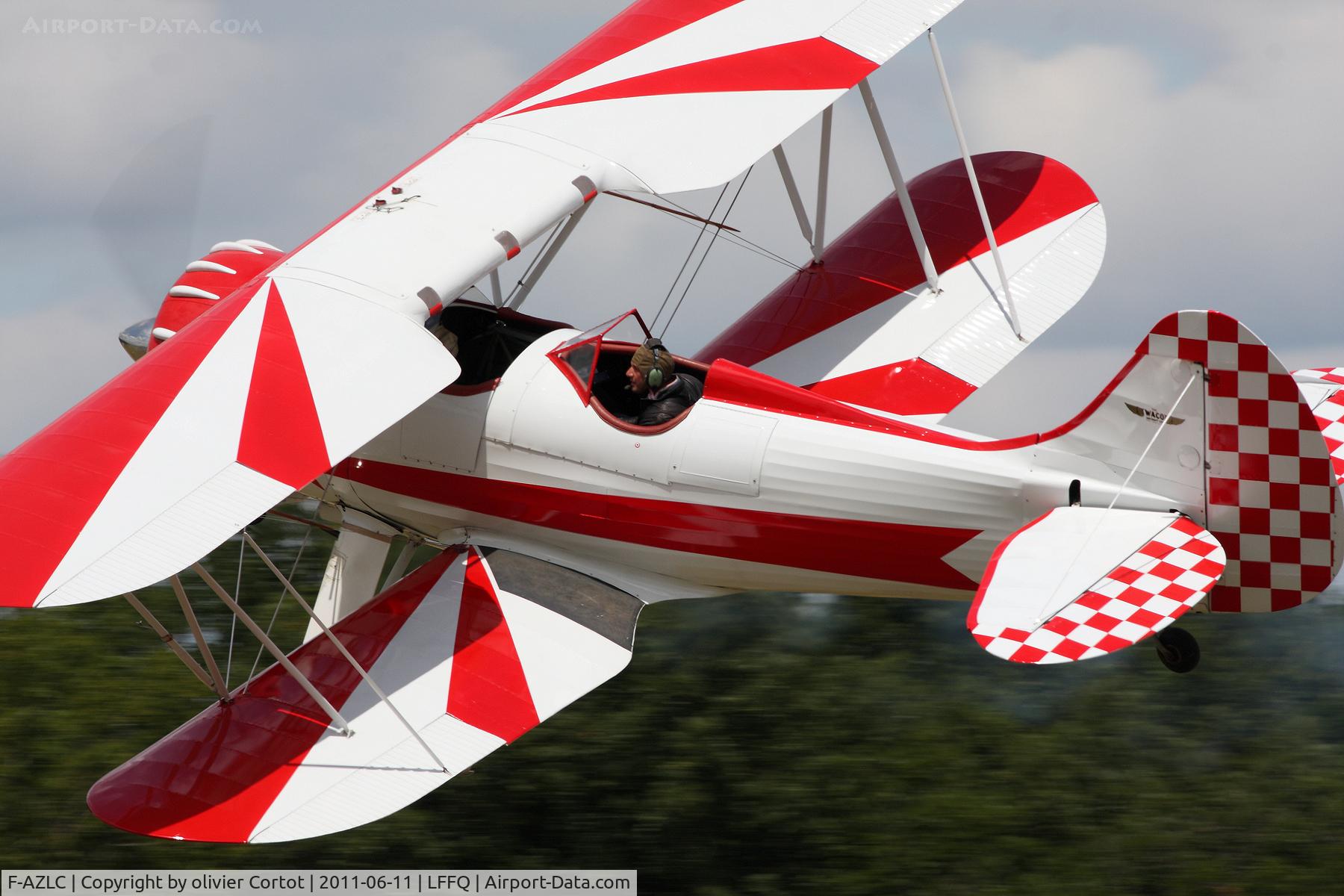F-AZLC, Waco UPF7 C/N 5711, tribute to the pilot...