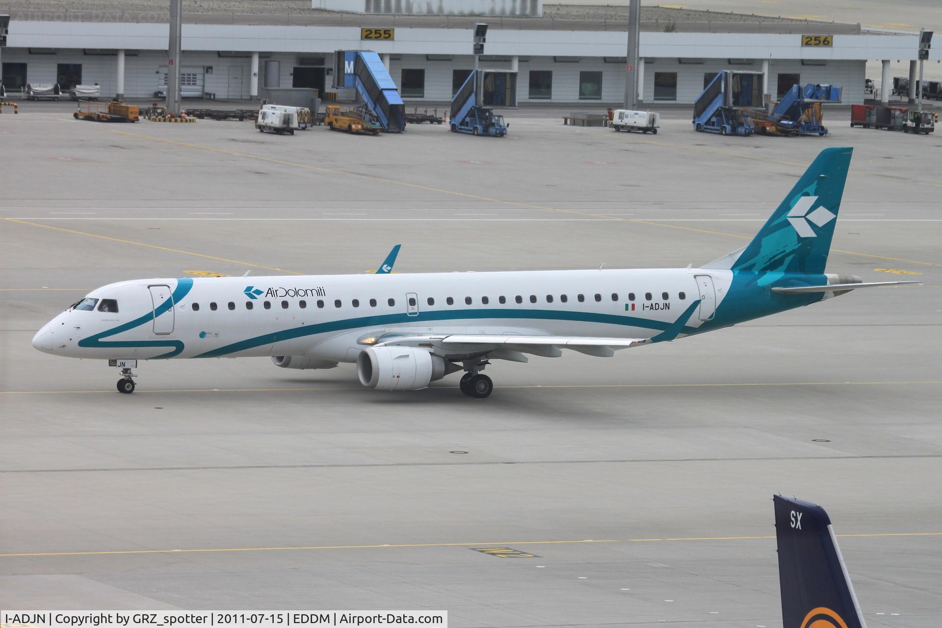 I-ADJN, 2009 Embraer 195LR (ERJ-190-200LR) C/N 19000270, .....