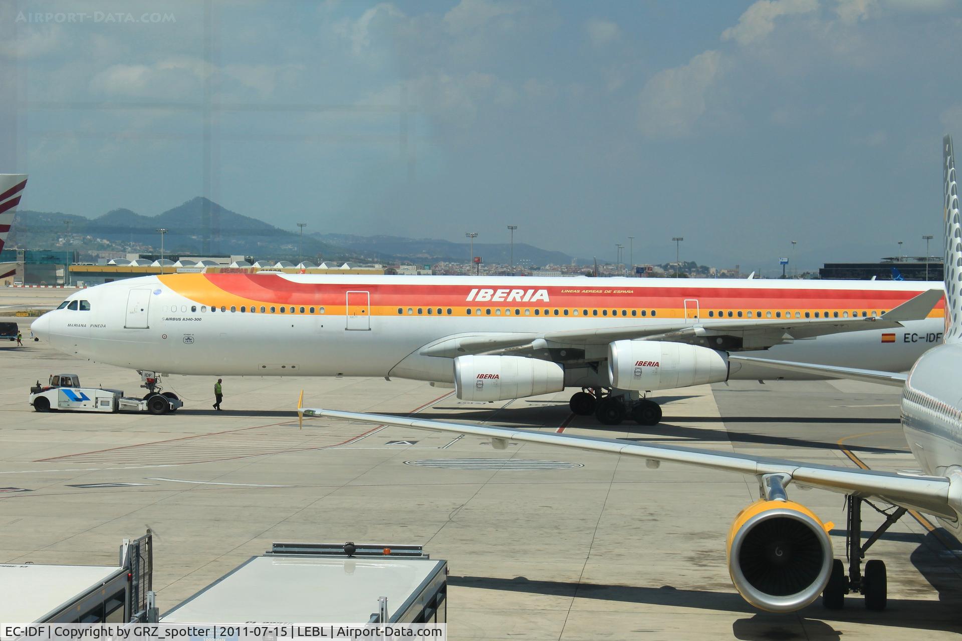 EC-IDF, 2002 Airbus A340-313X C/N 474, ......