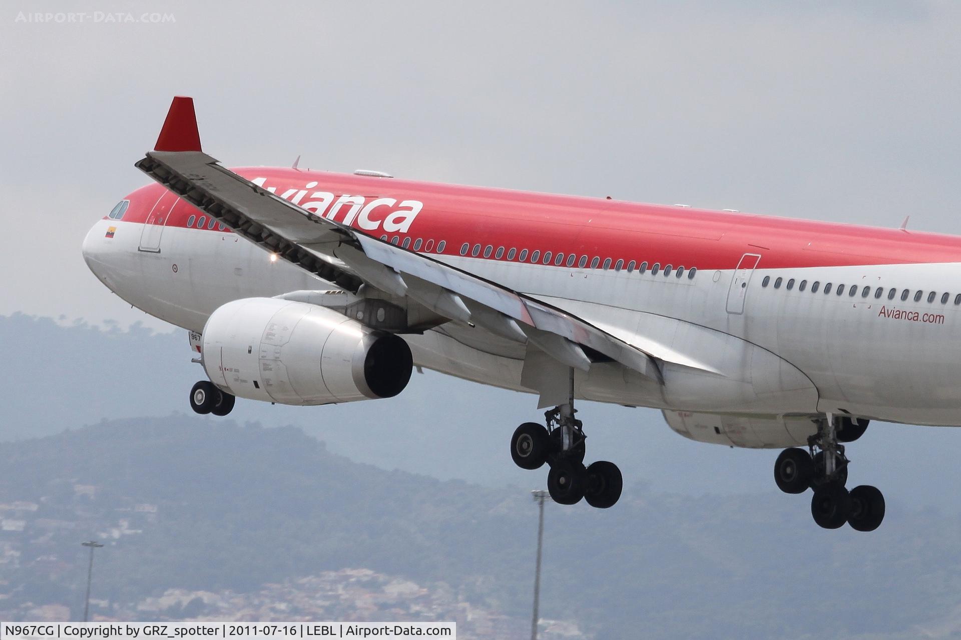 N967CG, 2008 Airbus A330-243 C/N 0967, ......