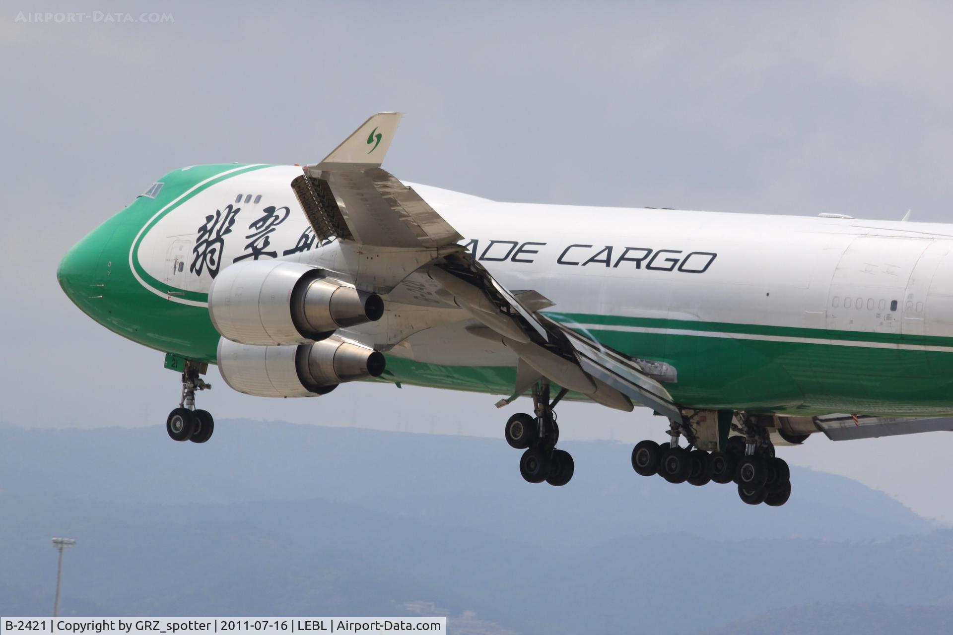 B-2421, 2007 Boeing 747-4EVF/ER/SCD C/N 35169, .....