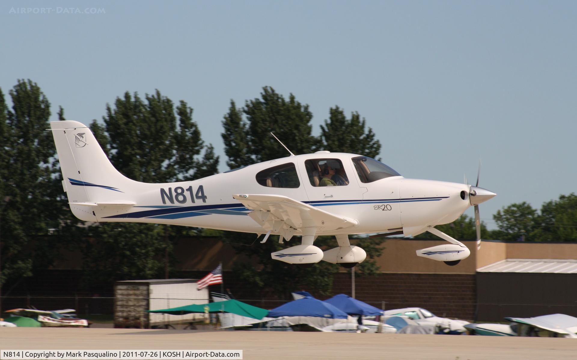 N814, 2003 Cirrus SR20 C/N 1281, Cirrus SR20