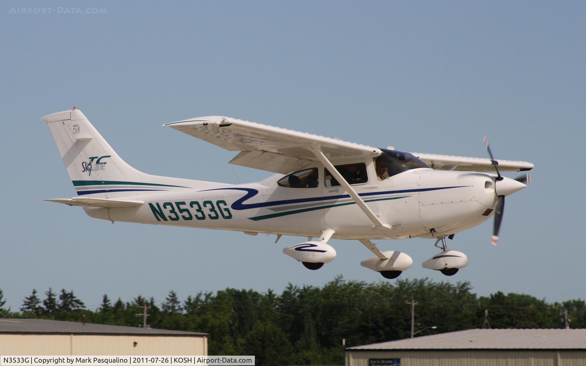 N3533G, 2001 Cessna T182T Turbo Skylane C/N T18208026, Cessna T182T